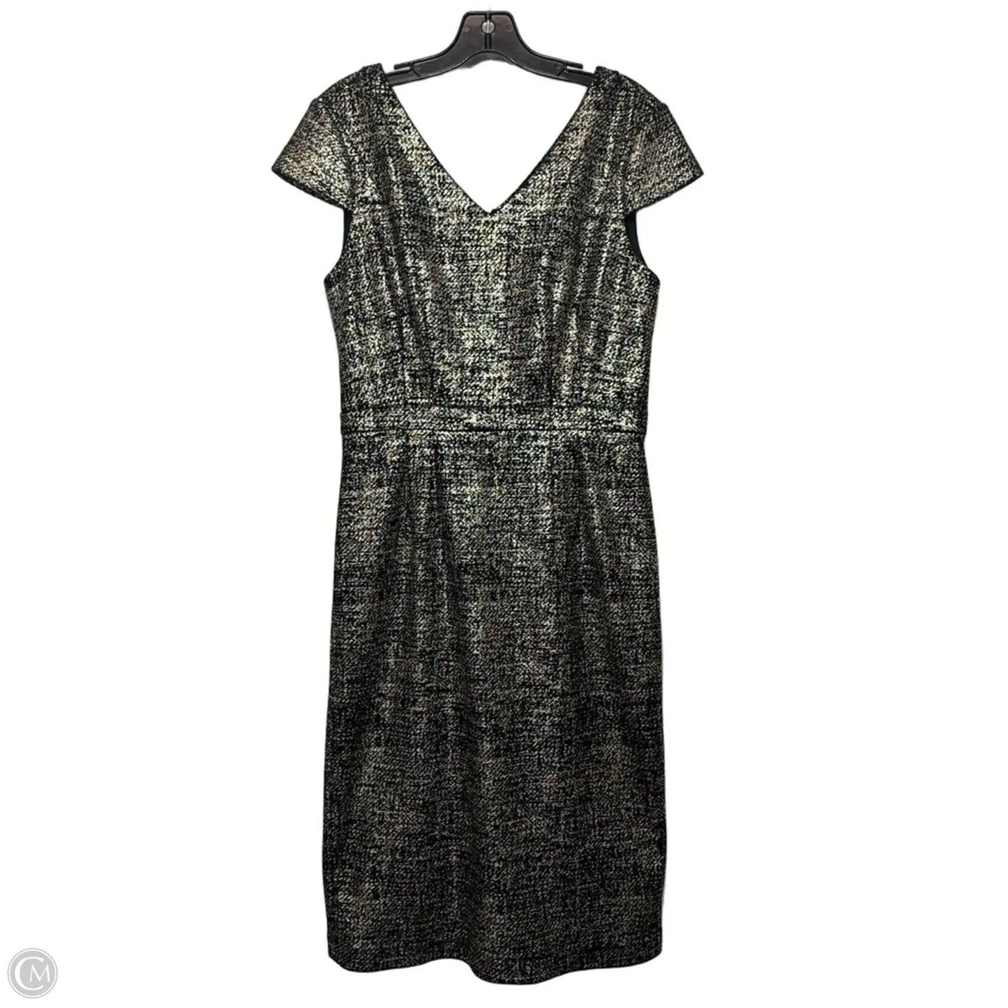 Dress Casual Short By Betsey Johnson In Gold, Size: 8