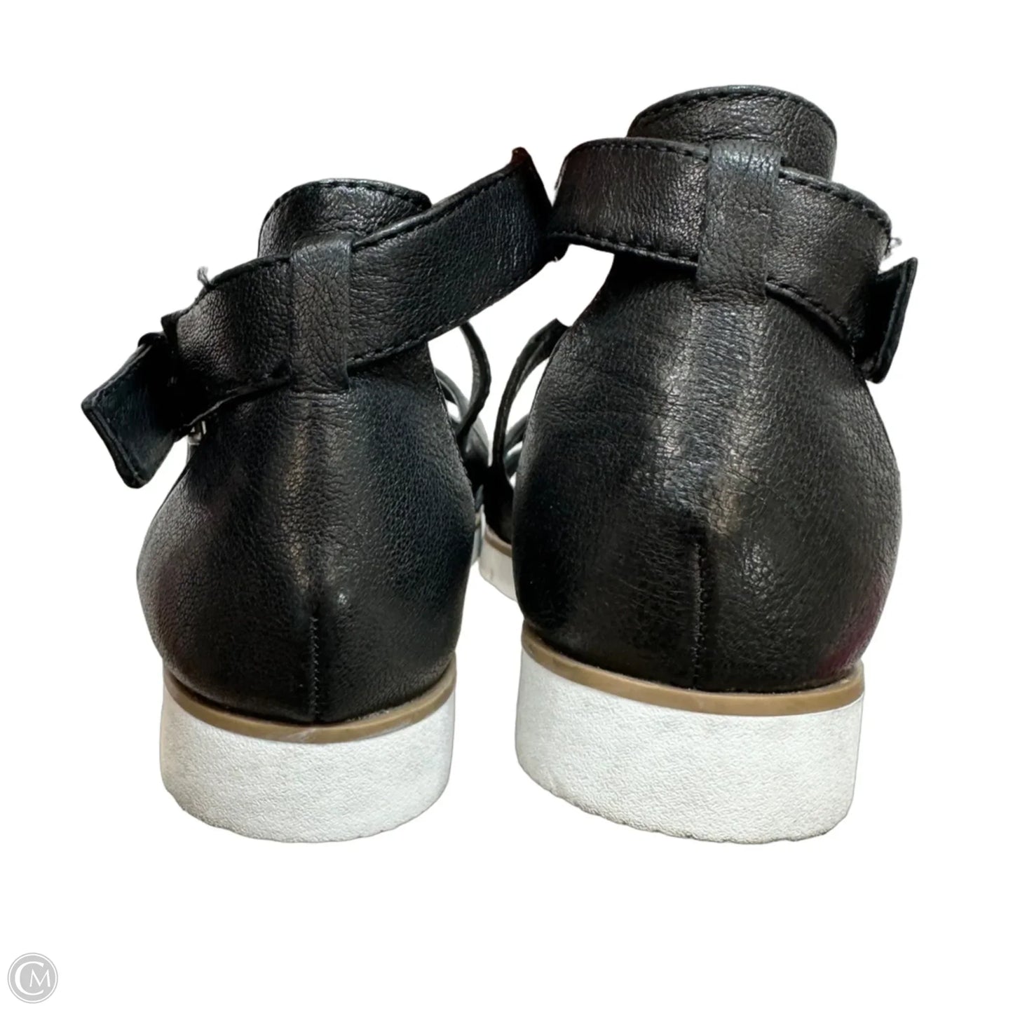 Sandals Flats By Sofft In Black, Size: 8.5