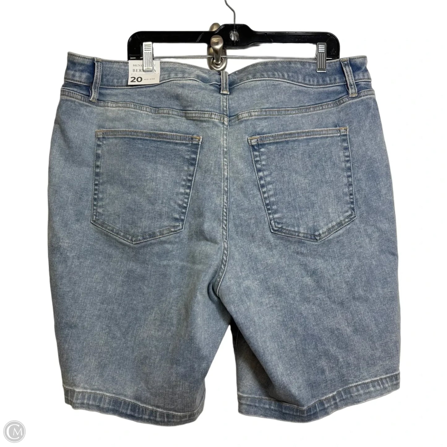 Shorts By Lane Bryant In Blue Denim, Size: 20