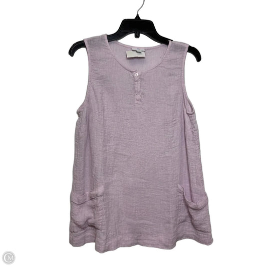 Top Sleeveless By Pure Jill In Purple, Size: L