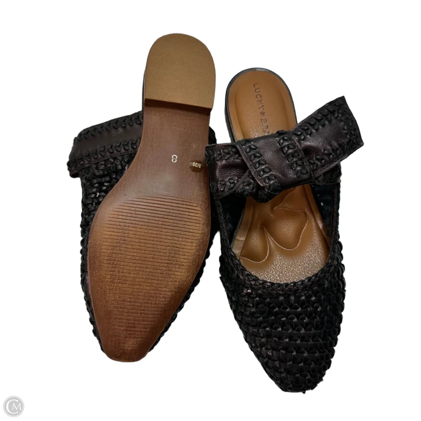 Sandals Flats By Lucky Brand In Bronze, Size: 8