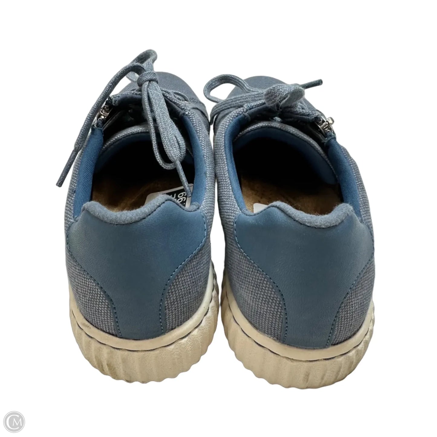 Shoes Sneakers By Clarks In Blue, Size: 6