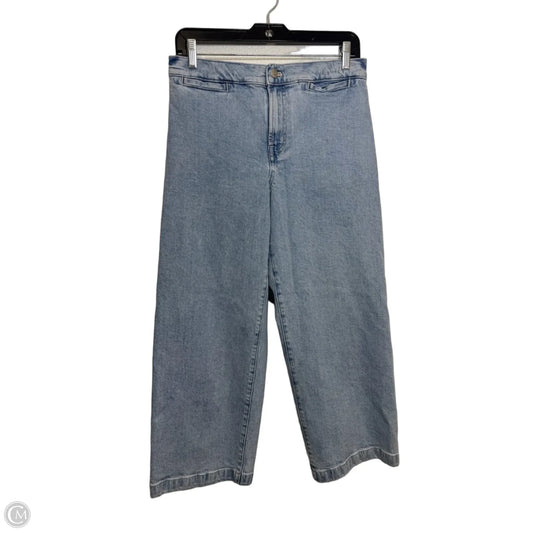 Jeans Wide Leg By Madewell In Blue Denim, Size: 6