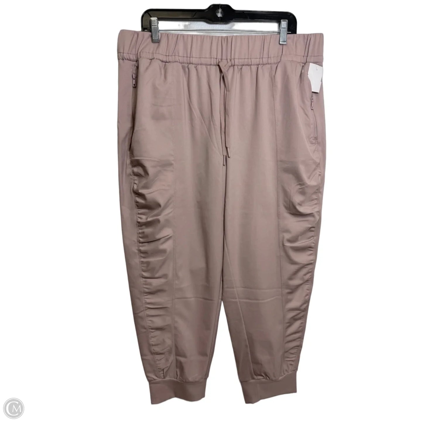 Athletic Pants By Zuda In Purple, Size: L