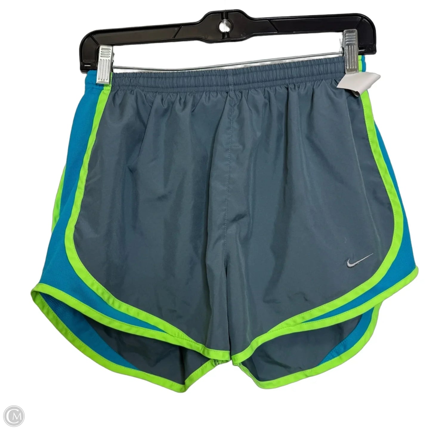 Athletic Shorts By Nike In Grey, Size: M