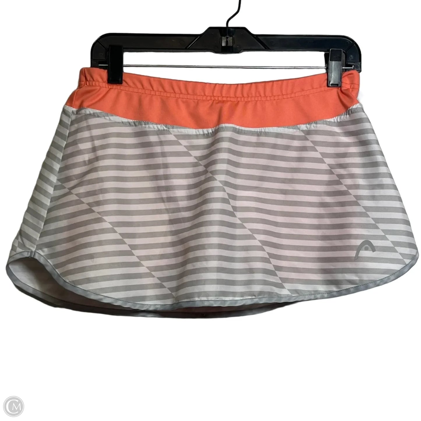 Athletic Skort By Head In Striped Pattern, Size: M