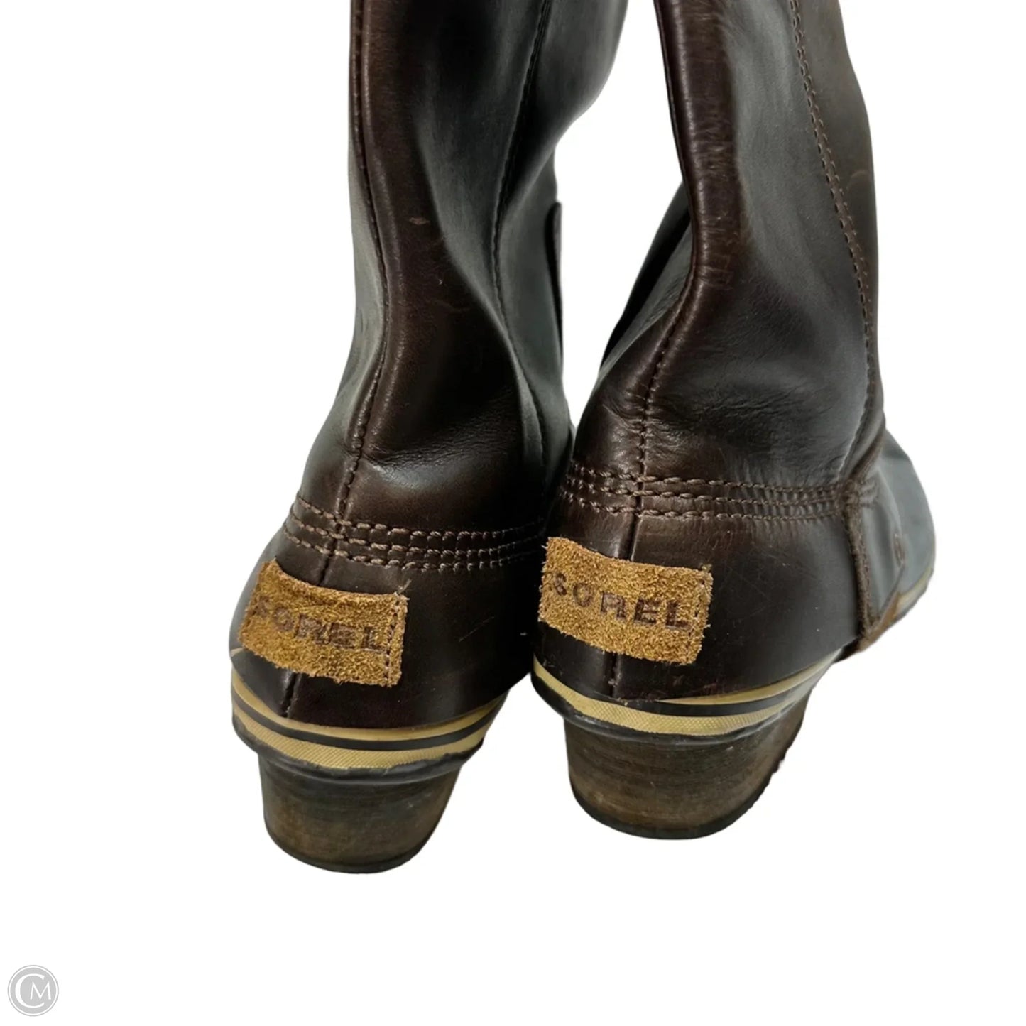 Boots Over-the-knee Flats By Sorel In Brown, Size: 8