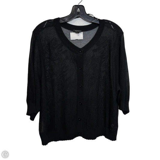 Top Short Sleeve By Torrid In Black, Size: 3x