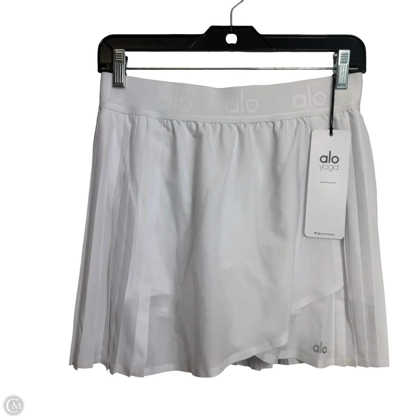 Athletic Skort By Alo In White, Size: M