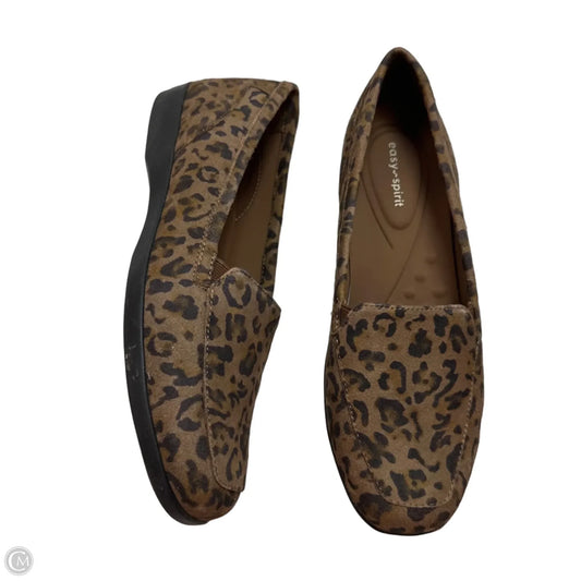 Shoes Flats By Easy Spirit In Animal Print, Size: 8