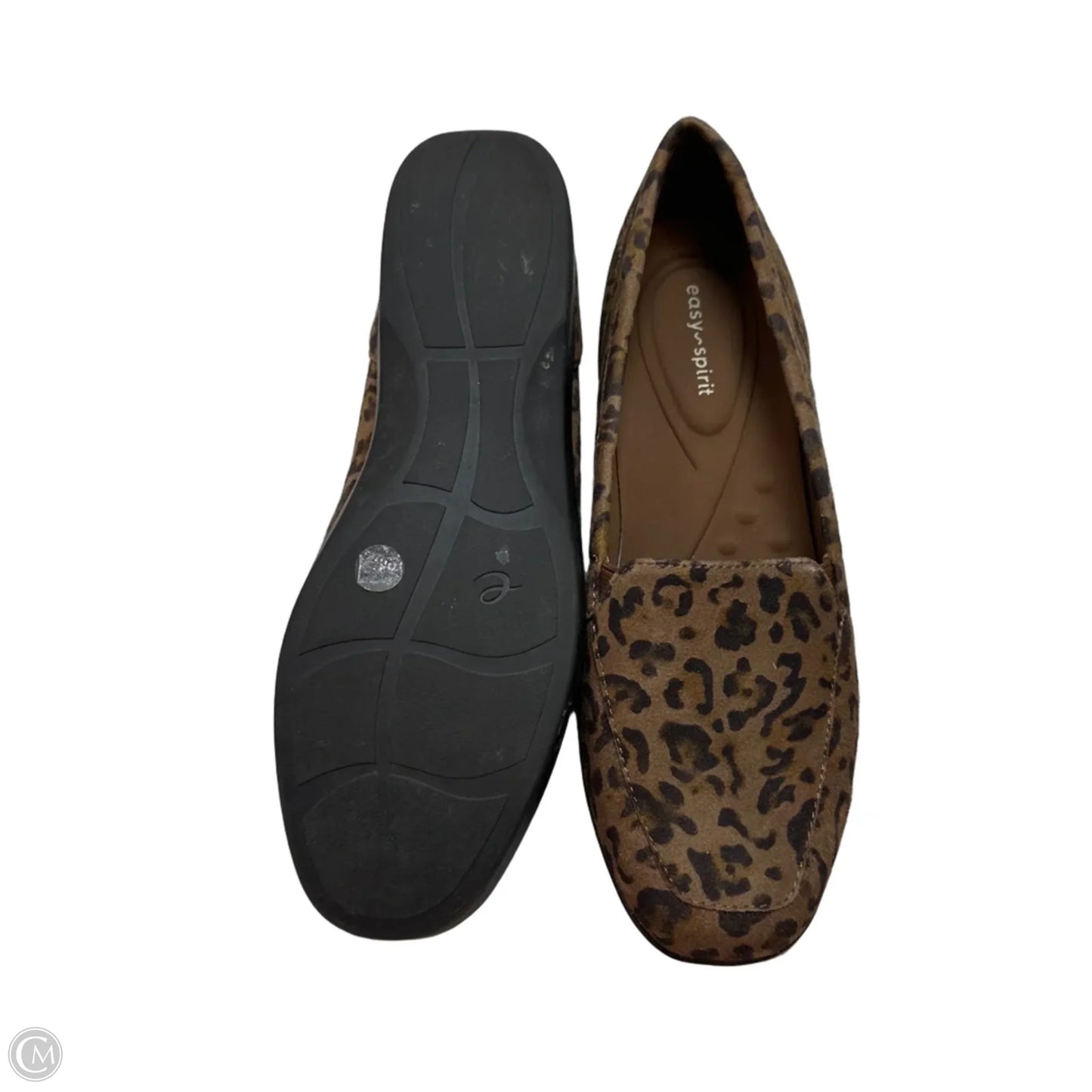 Shoes Flats By Easy Spirit In Animal Print, Size: 8