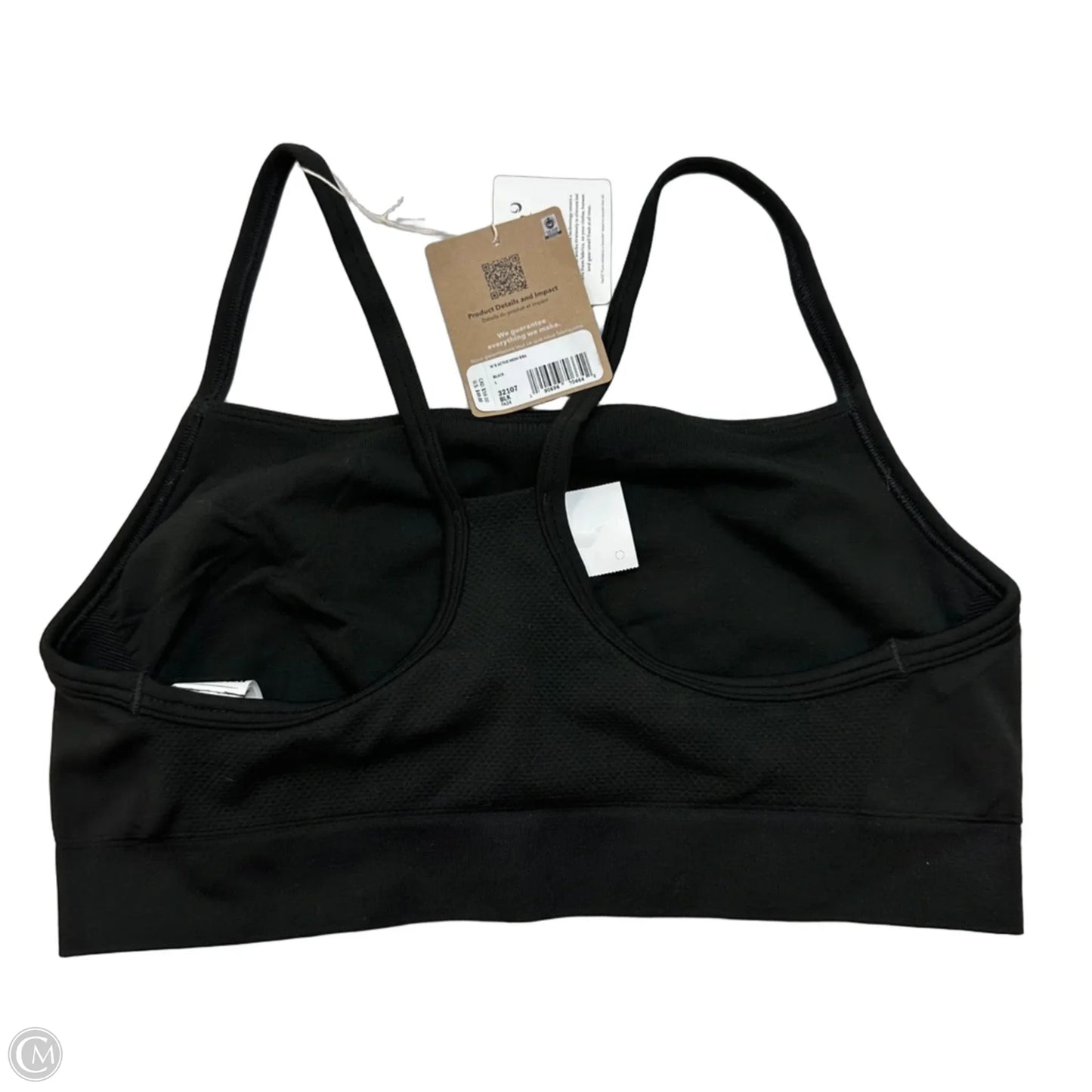 Athletic Bra By Patagonia In Black, Size: L