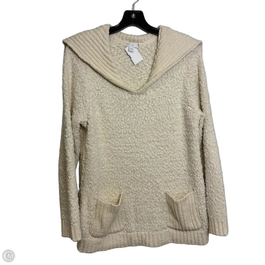 Sweater By J. Jill In Ivory, Size: M