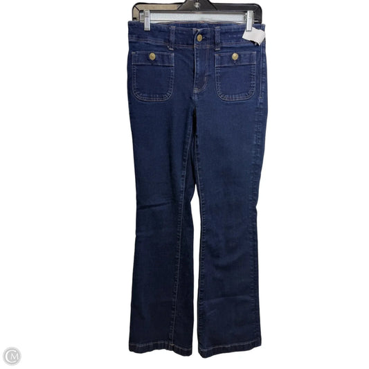 Jeans Flared By American Eagle In Blue Denim, Size: 6