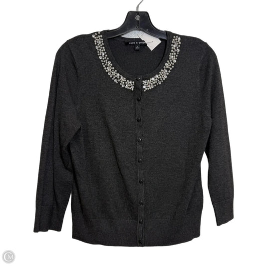 Cardigan By Cable And Gauge In Grey, Size: M