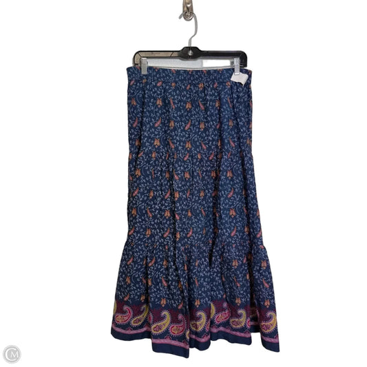 Skirt Maxi By All Week Long In Blue, Size: S
