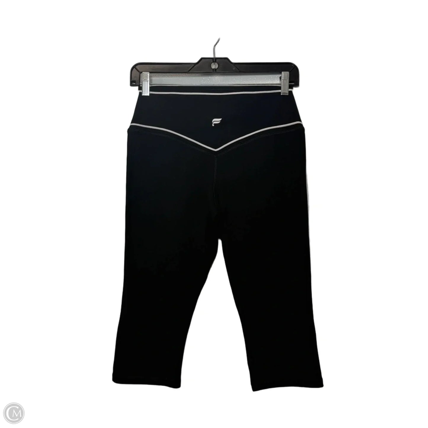 Athletic Capris By Fabletics In Black, Size: M