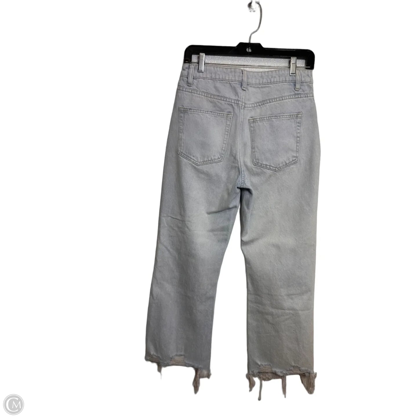 Jeans Cropped By Vervet In Blue Denim, Size: 2