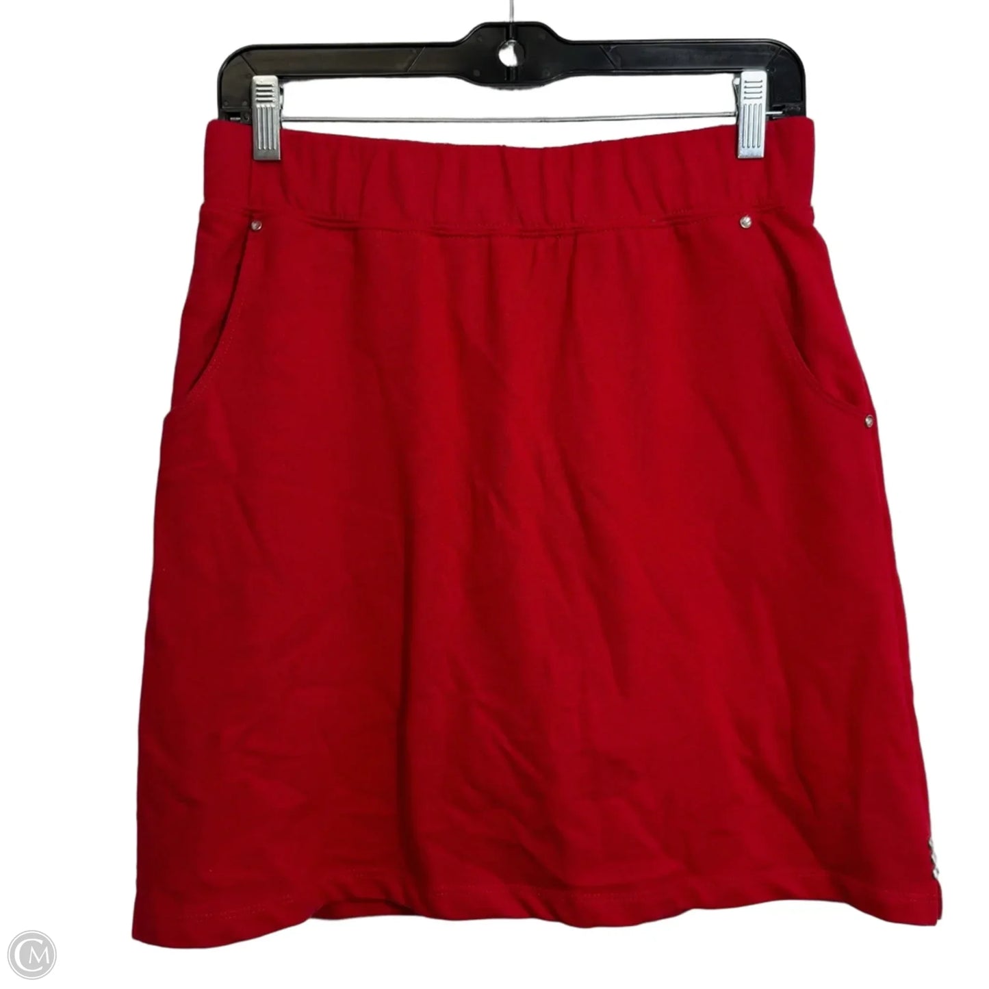 Skirt Set 2pc By Quaker Factory In Red, Size: Xs