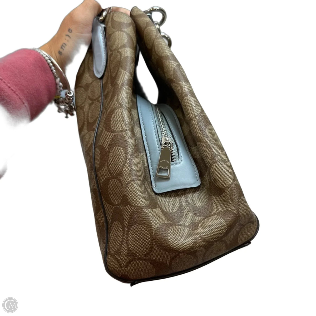Handbag Designer By Coach, Size: Medium