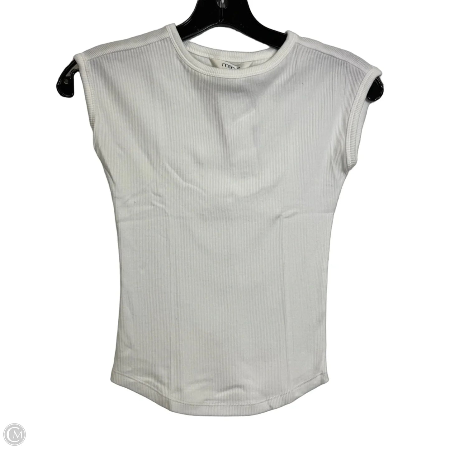 Top Short Sleeve Basic By Maeve In White, Size: Xxs