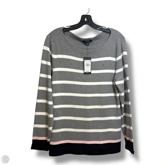 Sweater By Tommy Hilfiger In Striped Pattern, Size: Xl