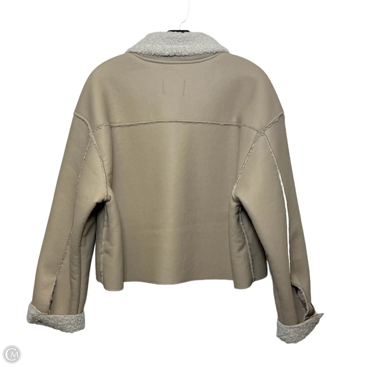 Jacket Other By Love Tree In Cream, Size: L