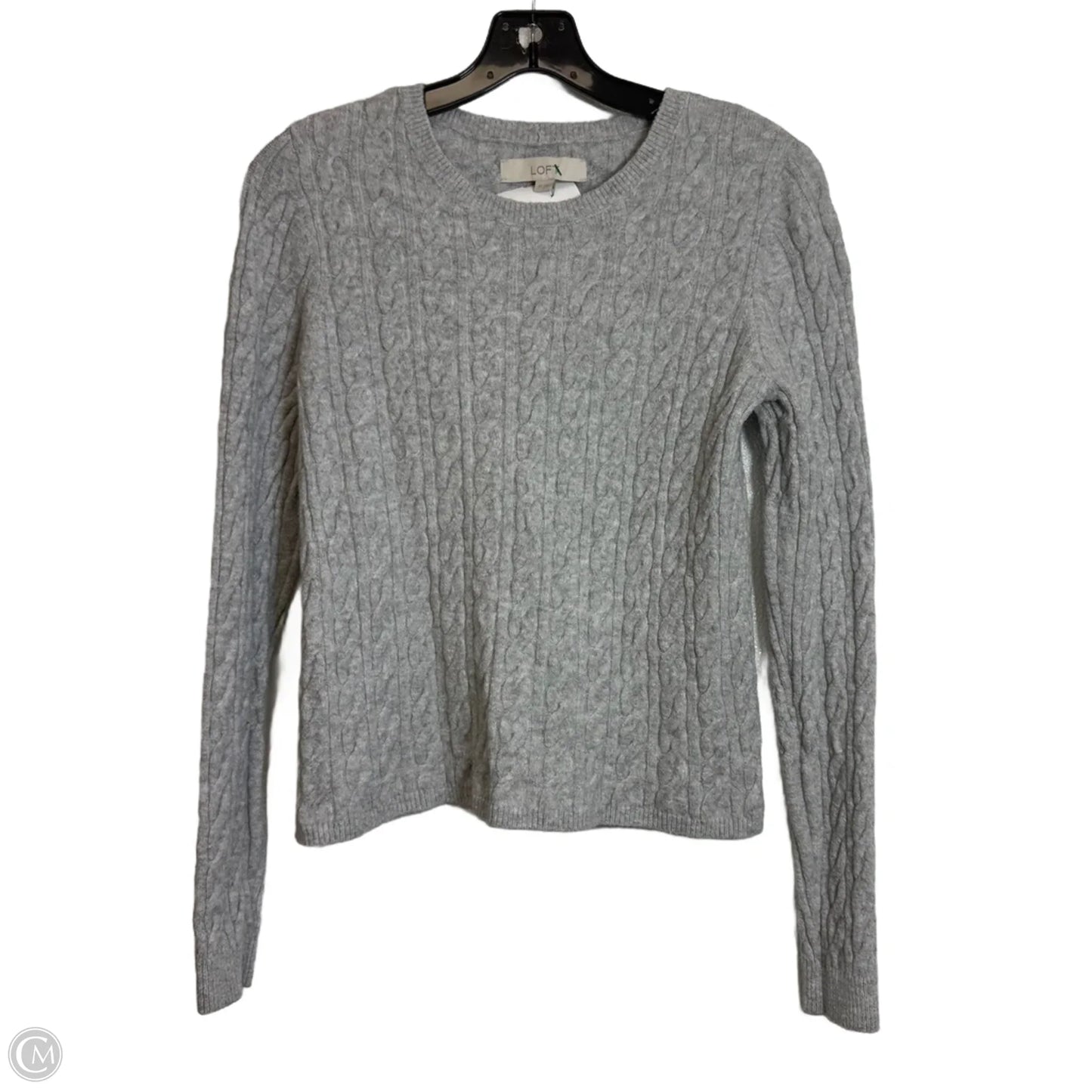 Sweater By Loft In Grey, Size: Xs