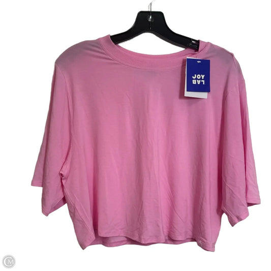 Top Short Sleeve By Clothes Mentor In Pink, Size: S
