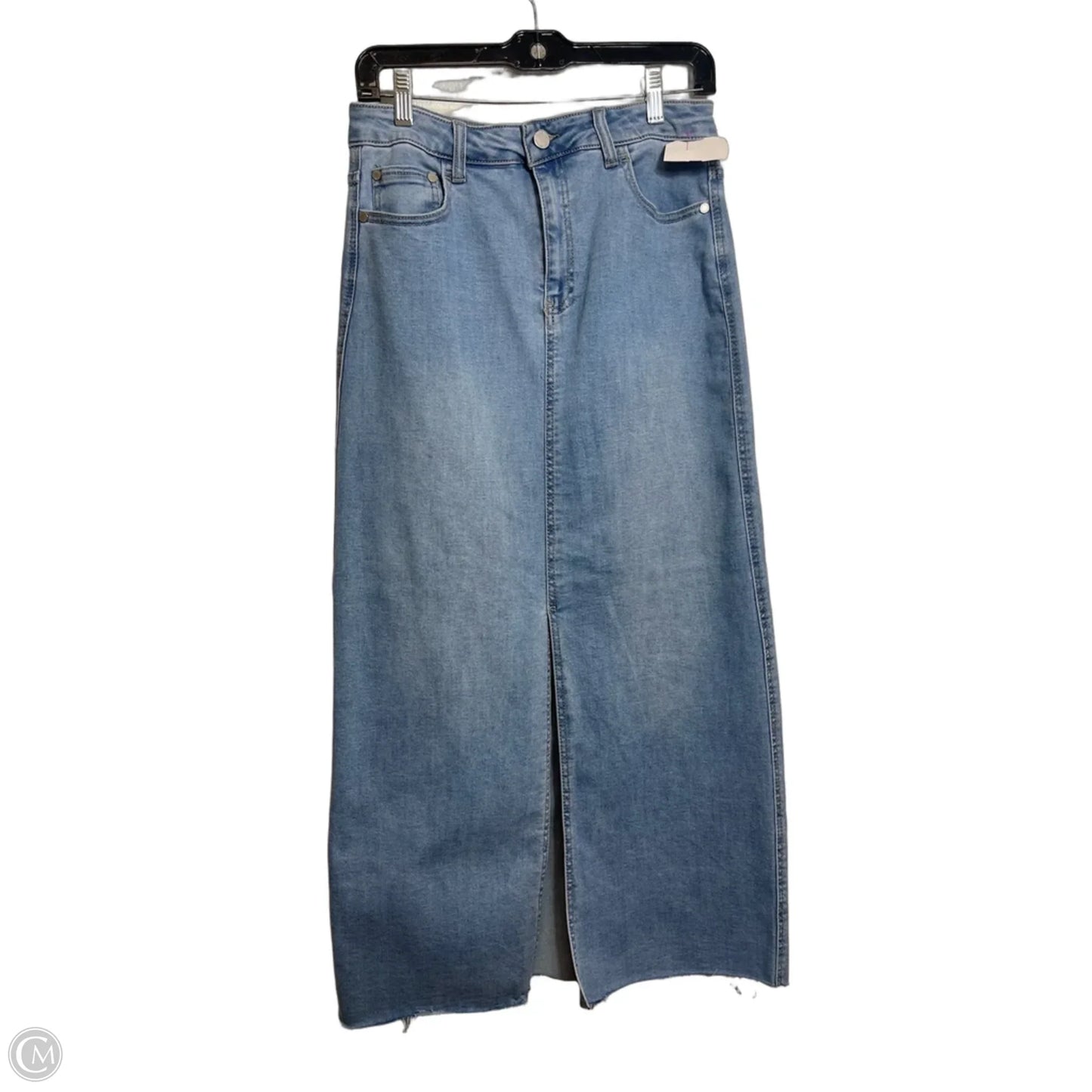 Skirt Maxi By Oat In Blue, Size: 6