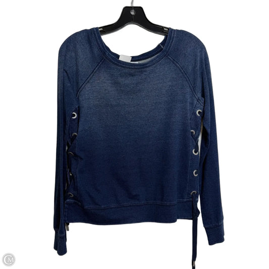 Top Long Sleeve By Bailey 44 In Navy, Size: M