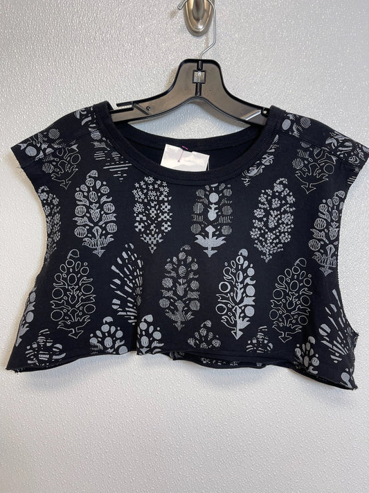 Black Top Sleeveless Free People, Size Xs