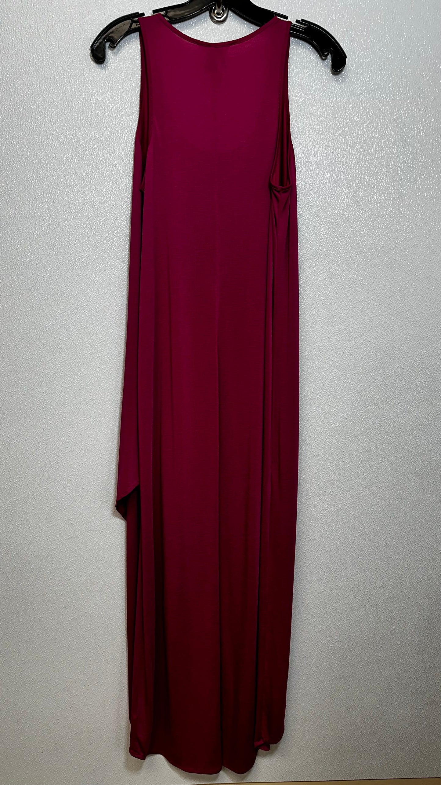 Raspberry Dress Casual Maxi Nic + Zoe, Size M