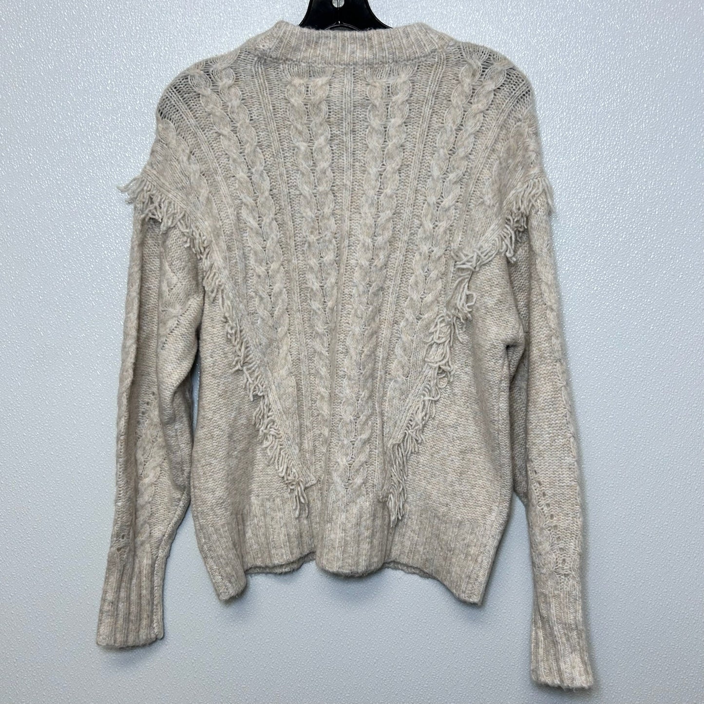 Beige Sweater Design History, Size S