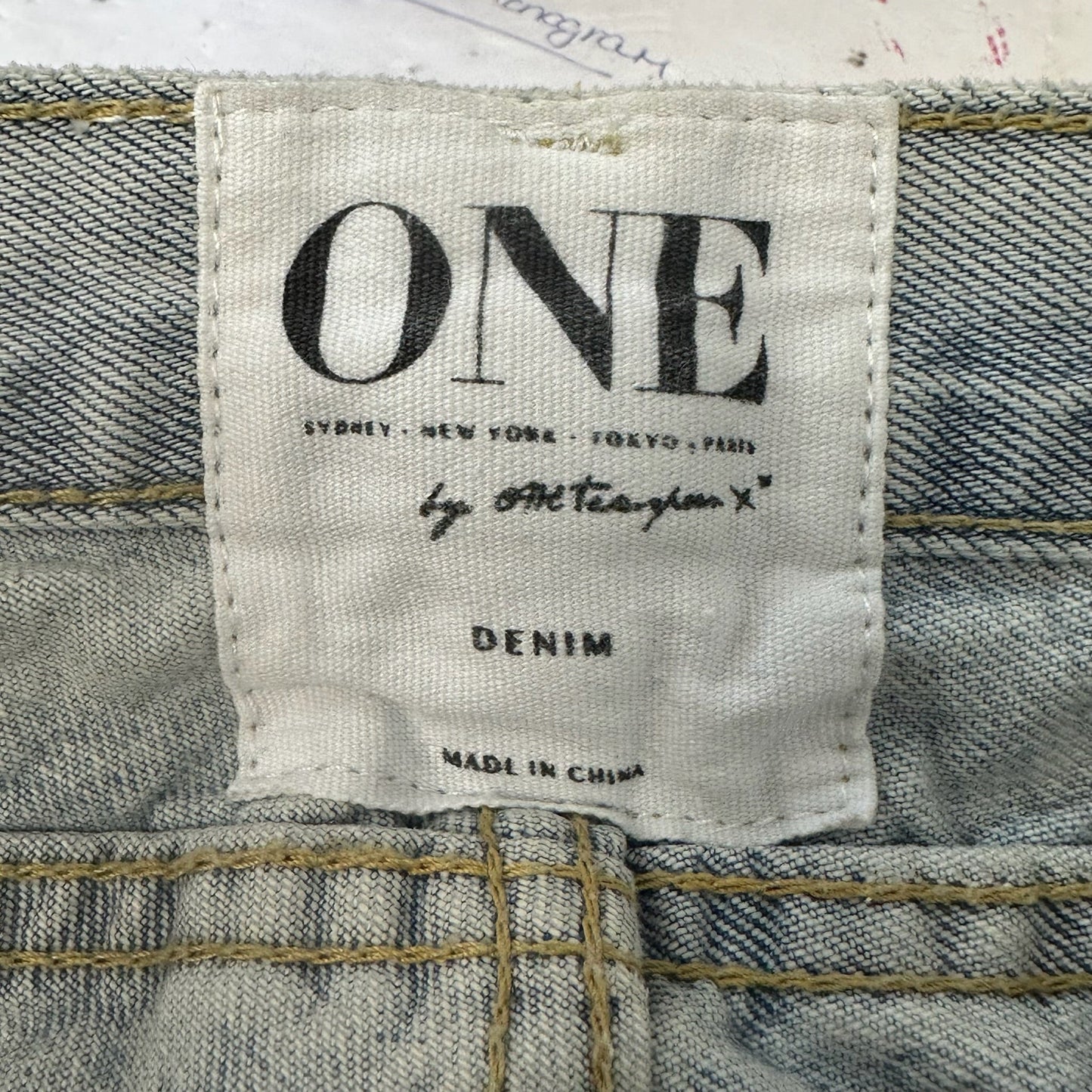 Denim Jeans Cropped Anthropologie, Size 4
