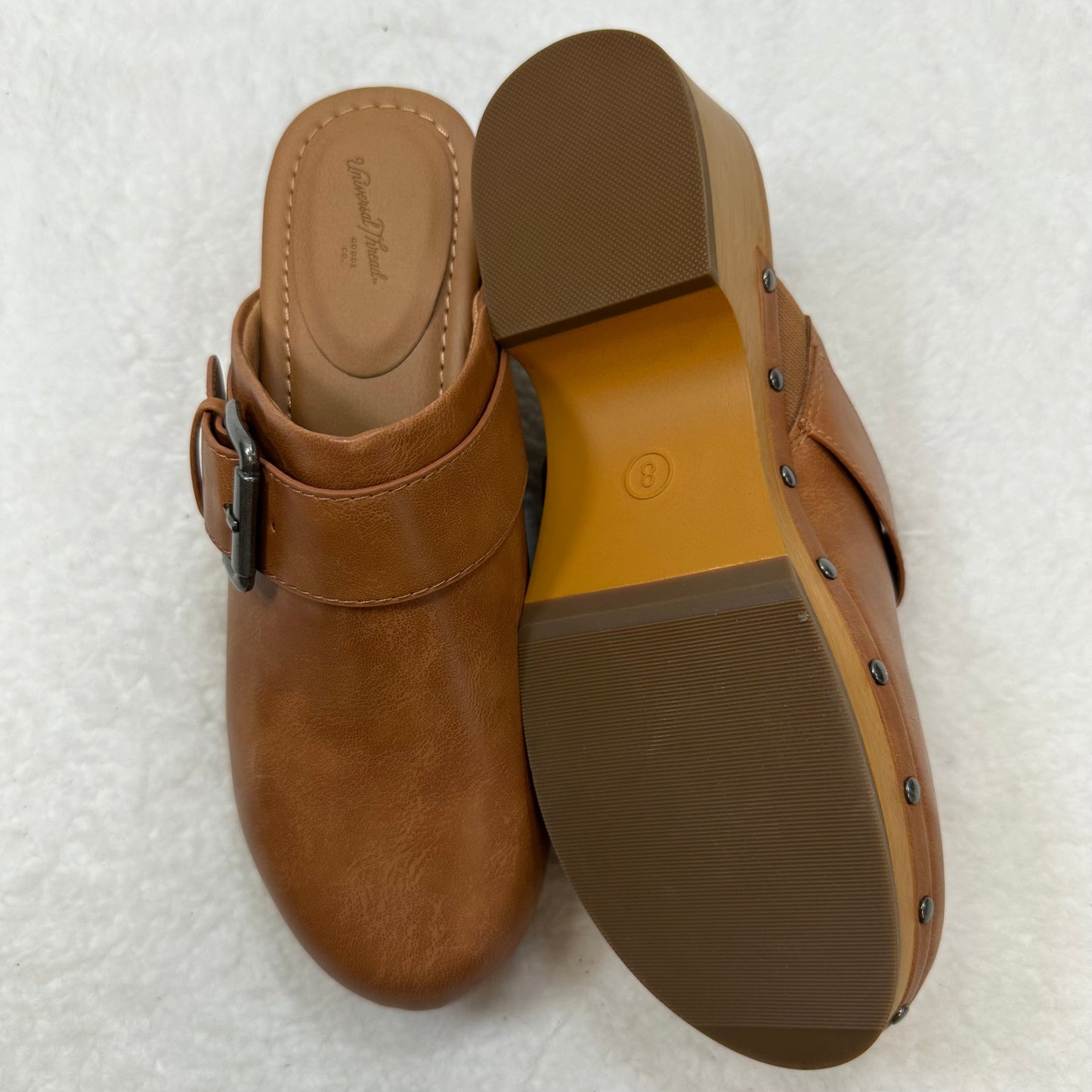 Camel Shoes Flats Mule & Slide Universal Thread, Size 8