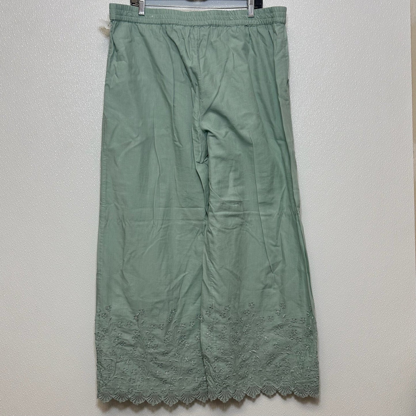 Sage Pants Cropped Soft Surroundings, Size 1x