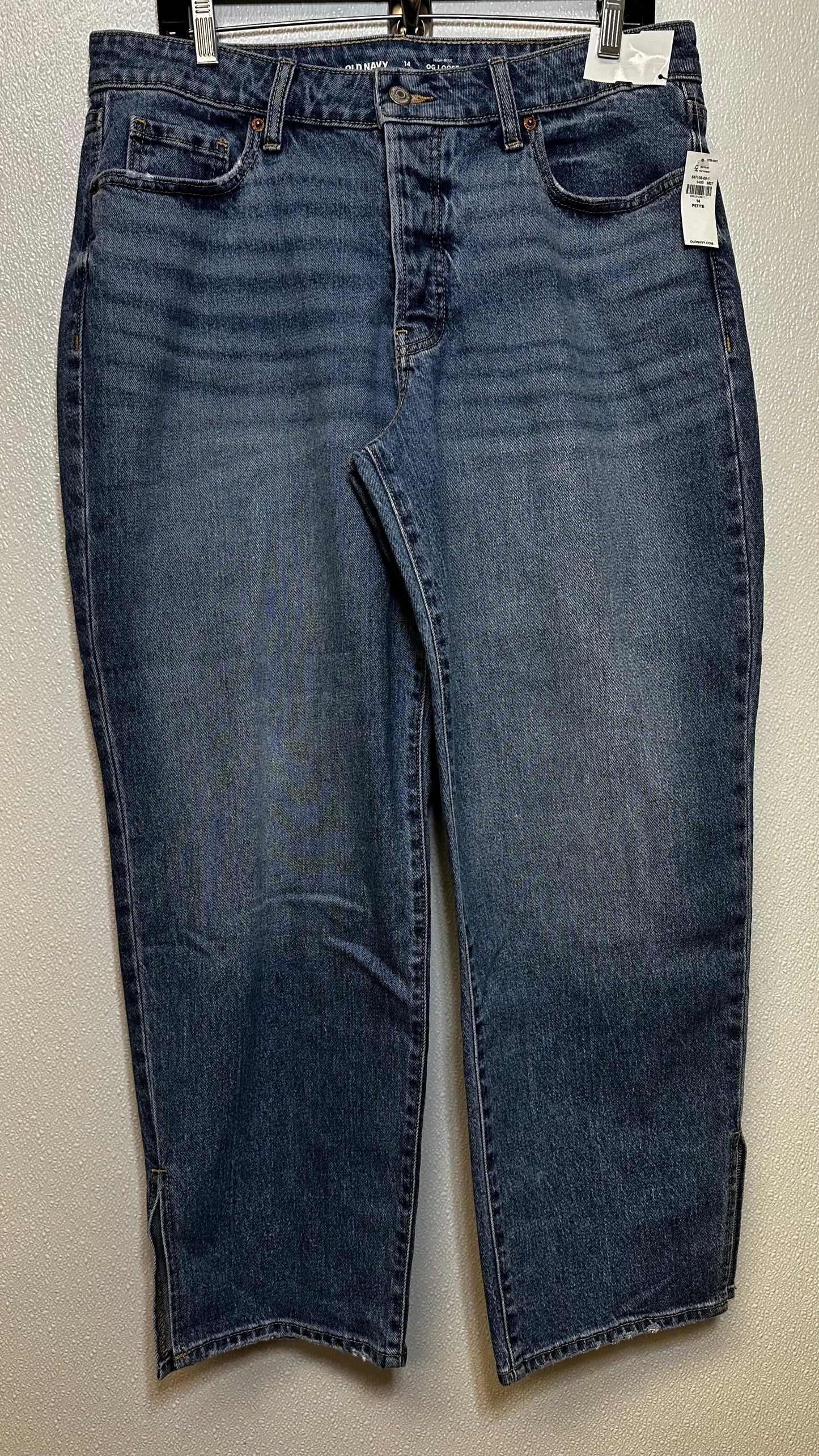 Denim Jeans Cropped Old Navy O, Size 14petite