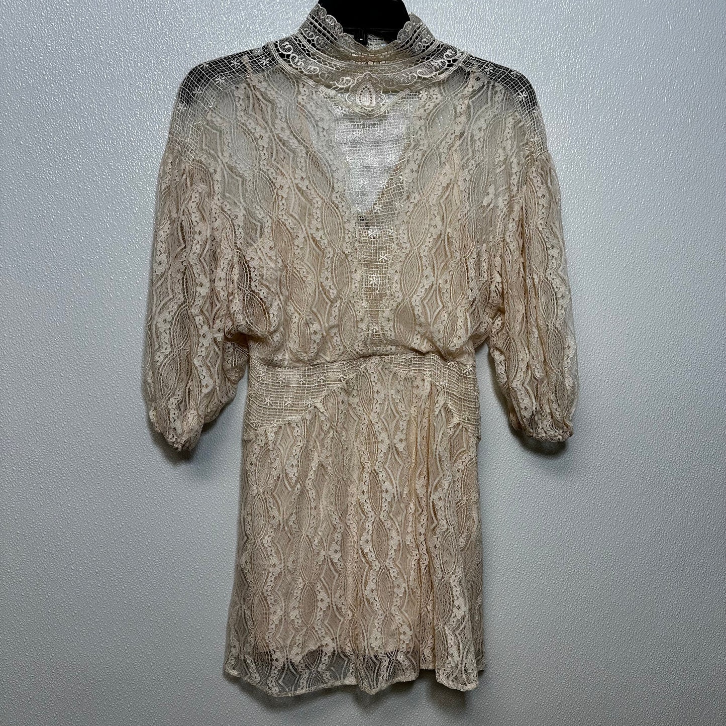 Ivory Dress Casual Short Free People, Size 2