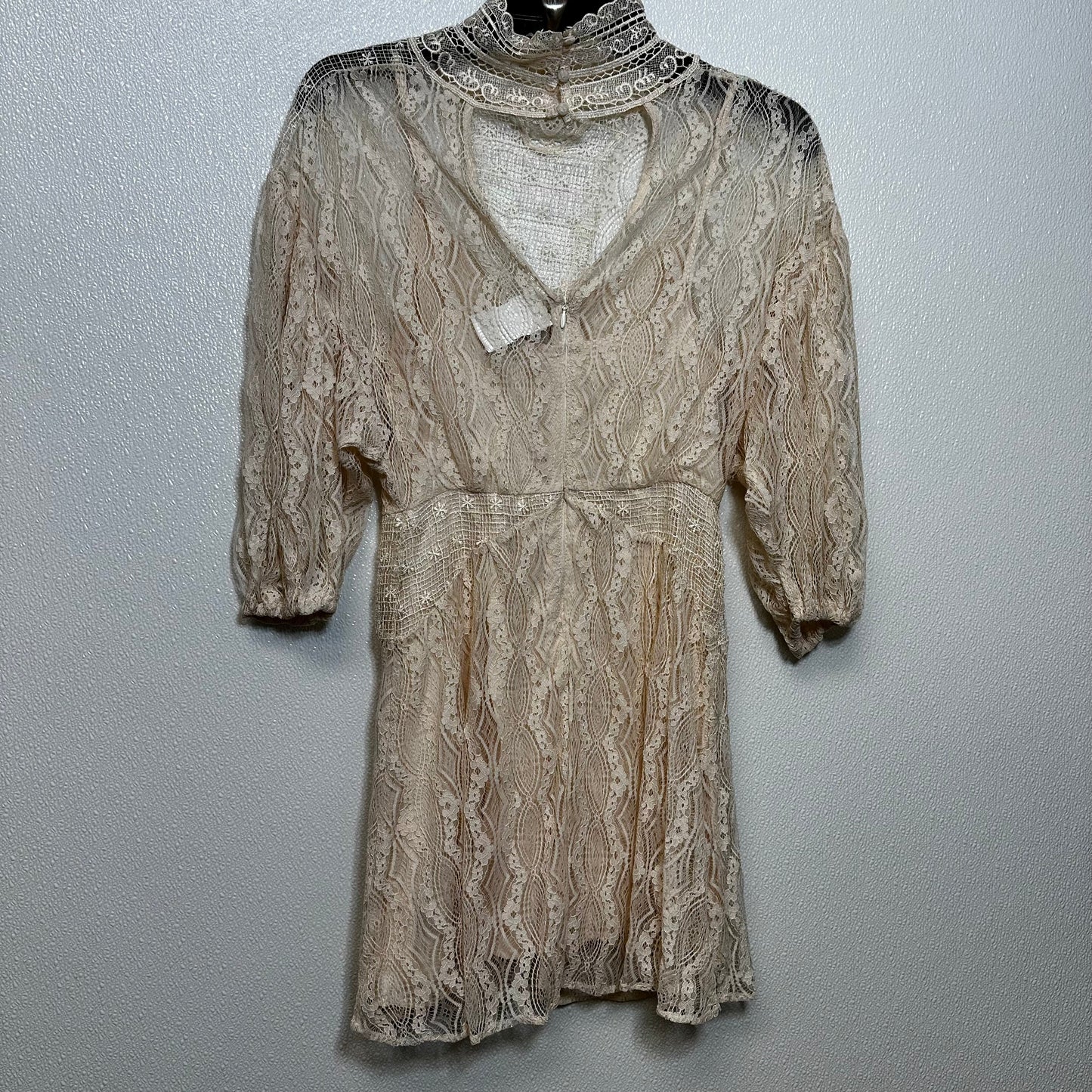 Ivory Dress Casual Short Free People, Size 2