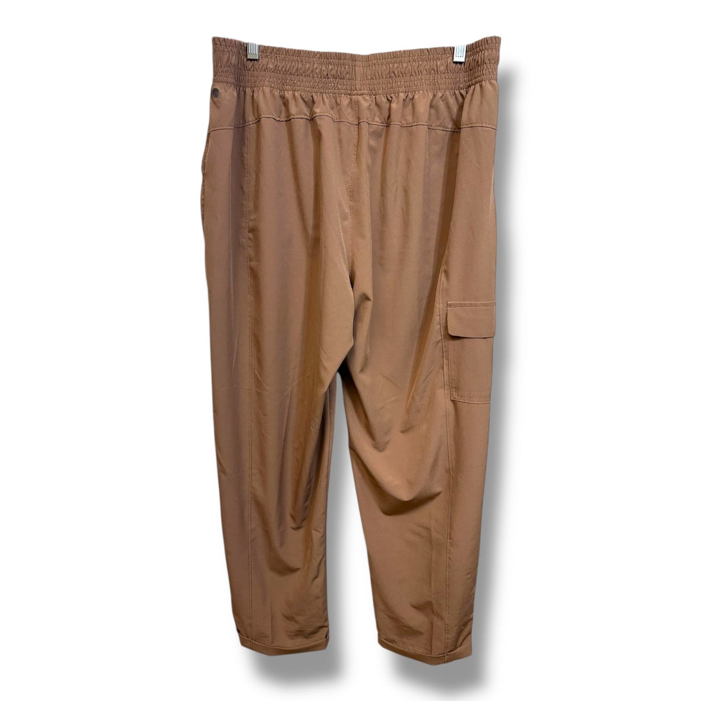 Athletic Pants By Apana In Taupe, Size: Xl