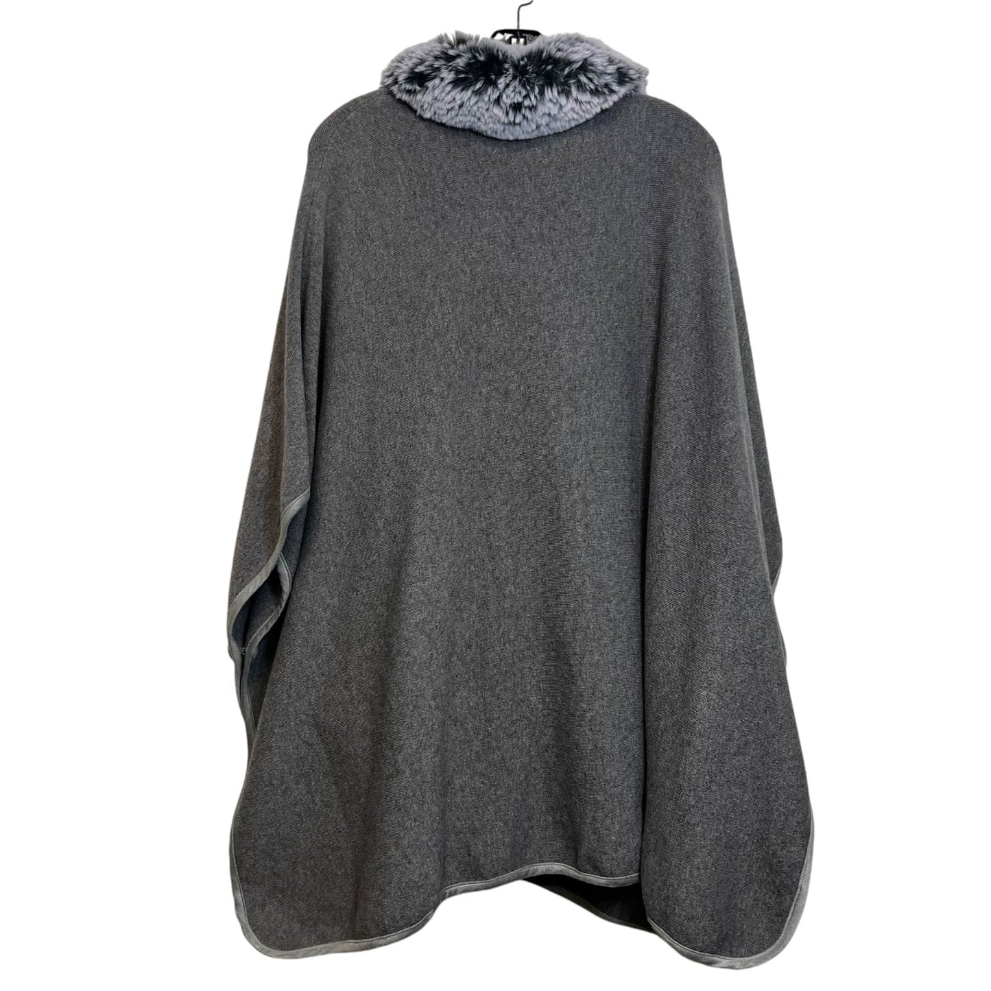 Poncho By Chicos O In Grey, Size: S/M