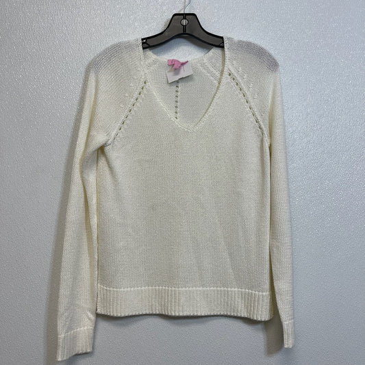 Sweater By Lilly Pulitzer In Ivory, Size: S