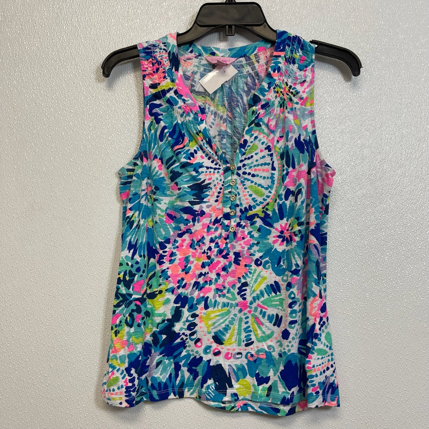 Top Sleeveless By Lilly Pulitzer In Print, Size: S