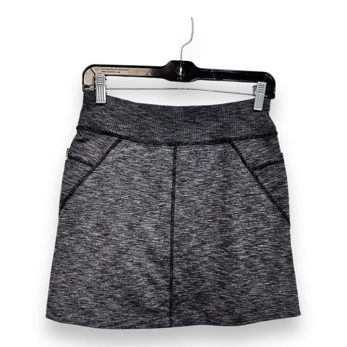 Athletic Skirt Skort By Athleta In Charcoal, Size: Xs