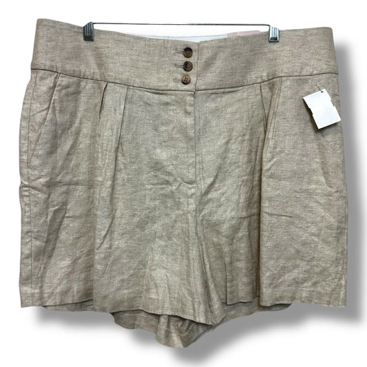 Shorts By Lane Bryant In Tan, Size: 16