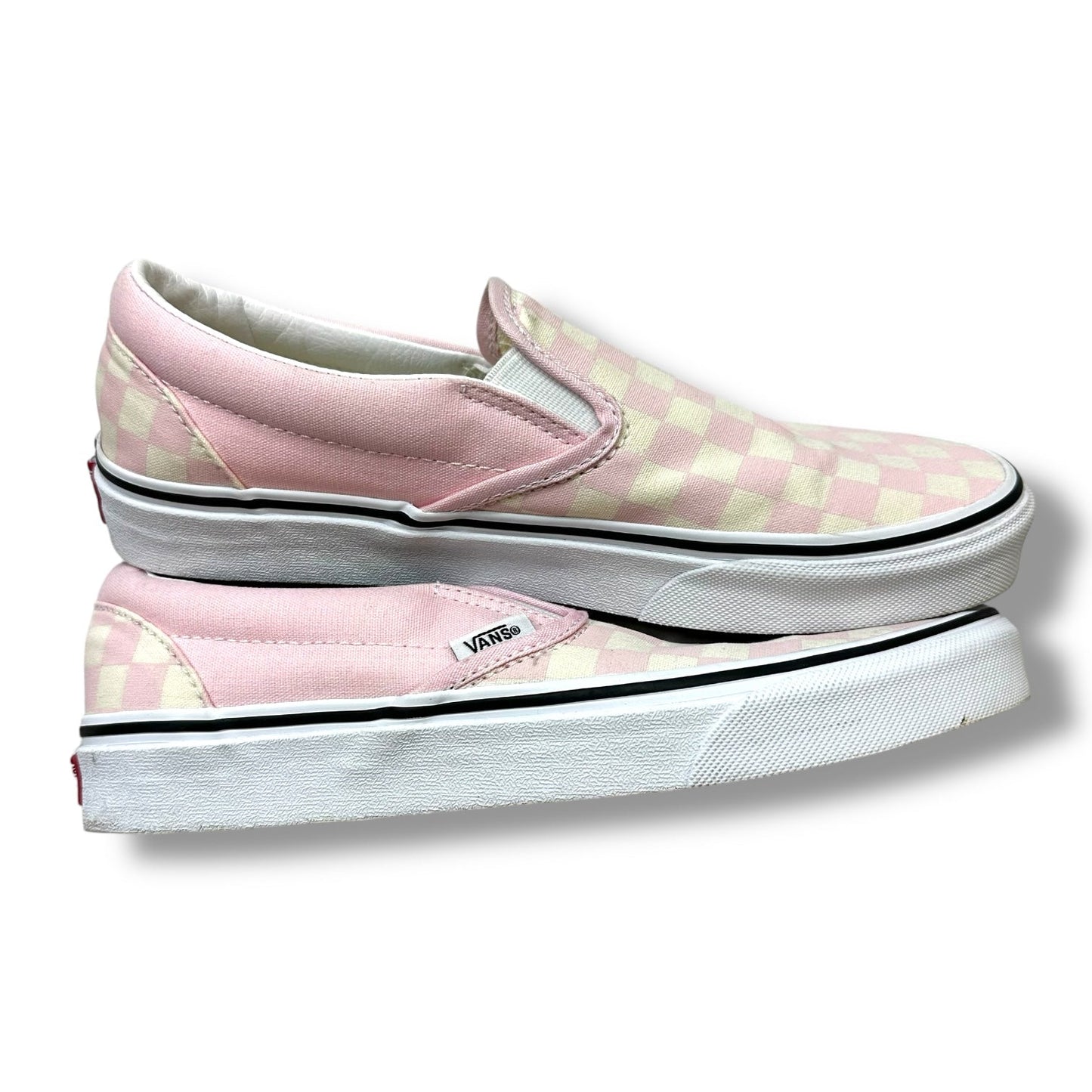 Shoes Sneakers By Vans In Pink, Size: 8.5