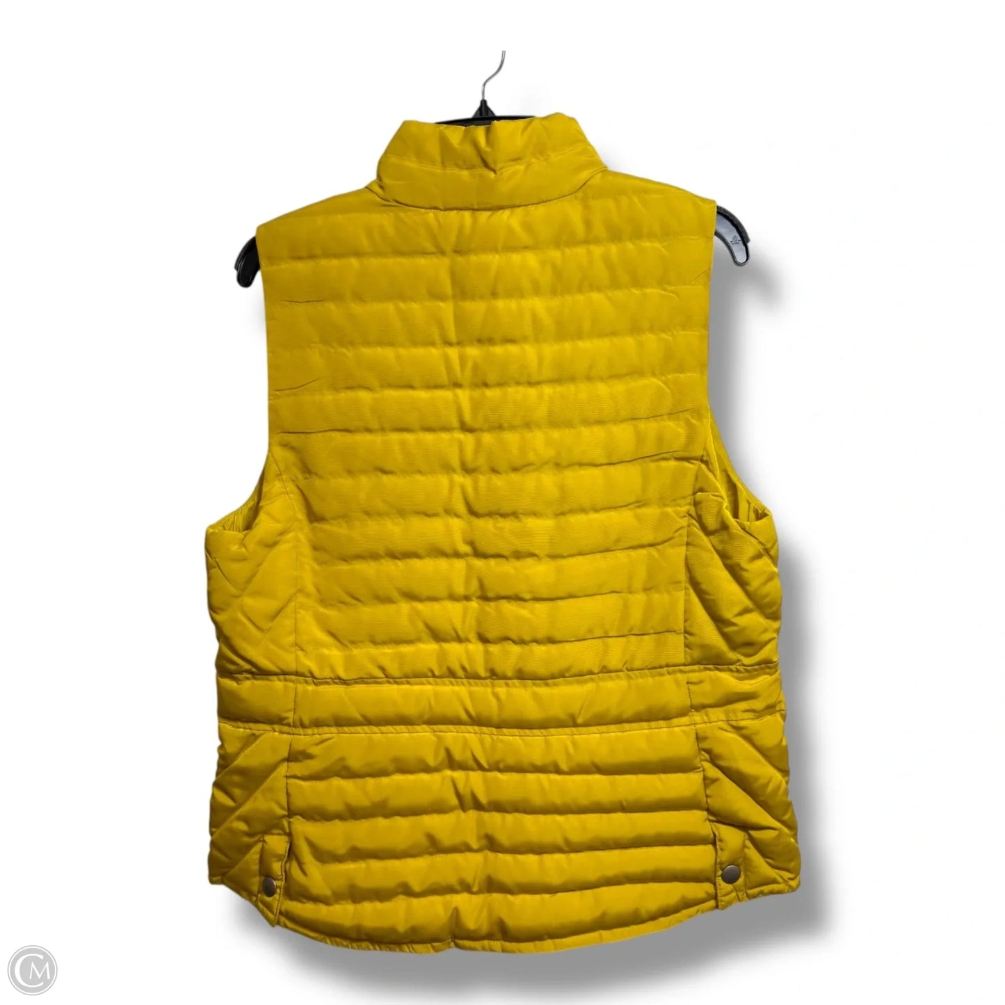 Vest Puffer & Quilted By Loft In Yellow, Size: M
