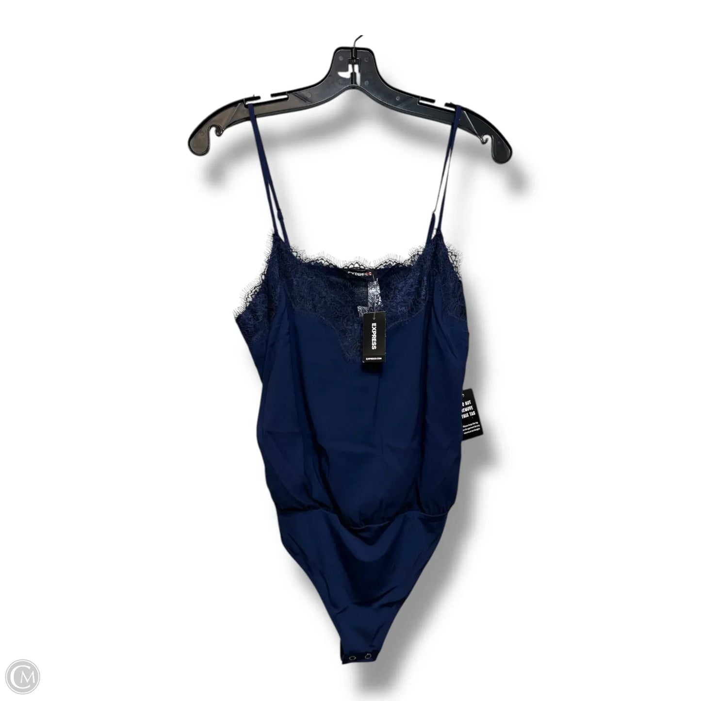 Bodysuit By Express In Navy, Size: S