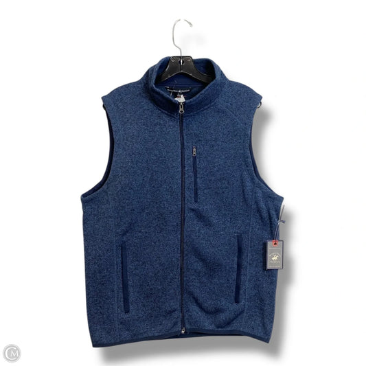 Vest Other By Beverly Hills Polo Club In Blue, Size: L